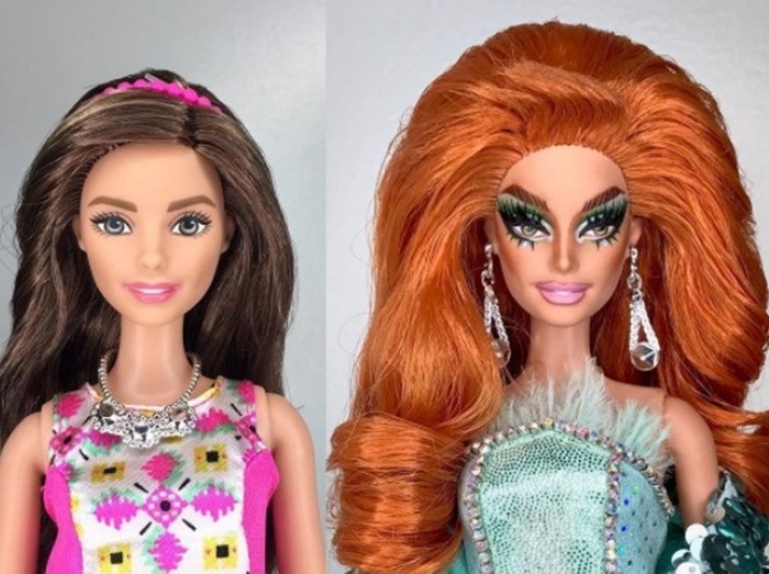 バービー人形がドラァグクイーンになった変身ぶりがスゴい