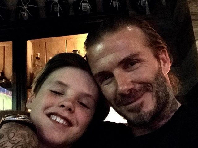 ベッカム家3男、セレブの特権を使い200万円の靴が眠る場所へ行く