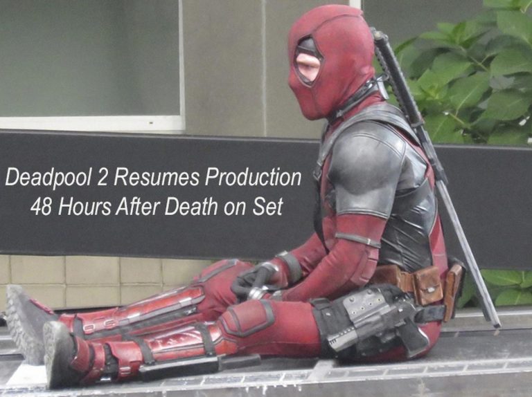 スタント女性死亡の『デッドプール2』事故から48時間で撮影を再開