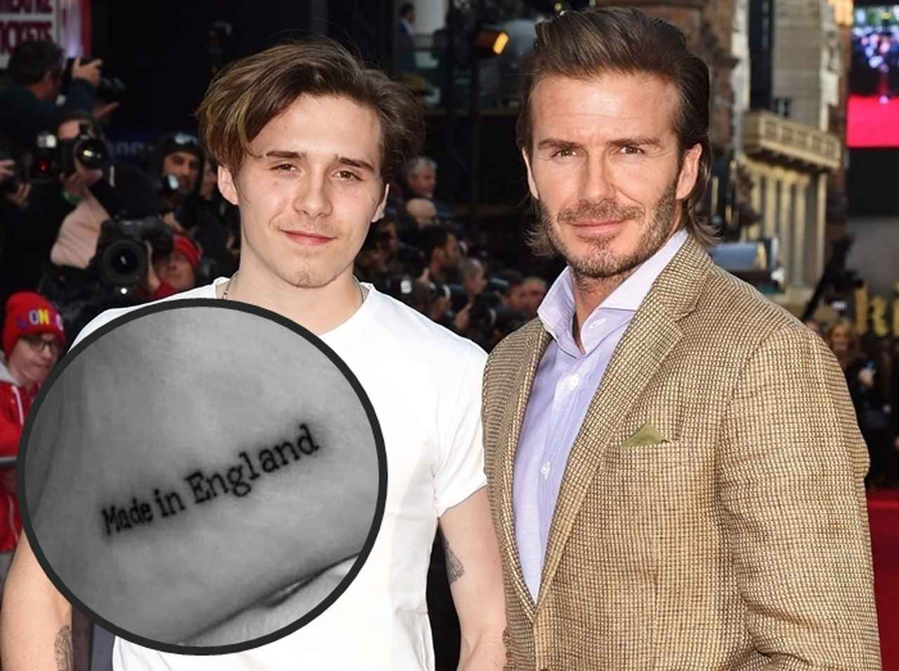 ベッカム長男ブルックリンの新タトゥーにファンが困惑…その理由とは？