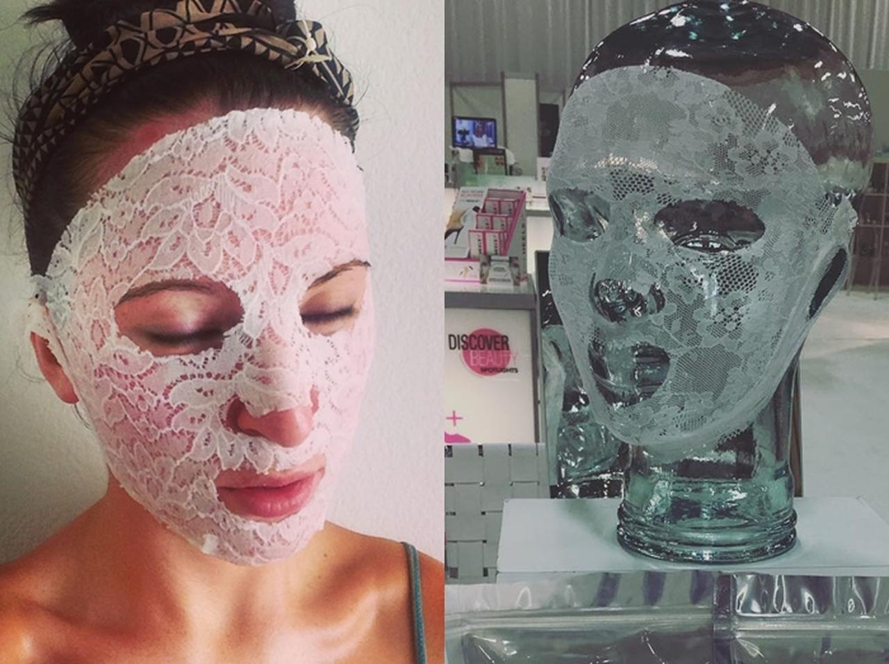 気分は仮面舞踏会！「レースフェイスパック」がアツイ