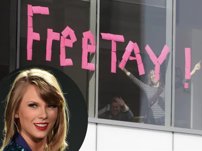 テイラー・スウィフト、セクハラ裁判を色つき付箋で応援してくれた企業に恩返し