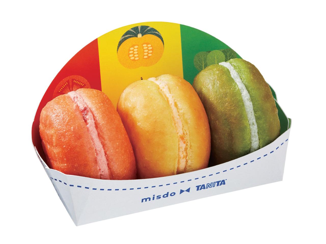 ミスタードーナツから期間限定で“カラフルな野菜ドーナツ”販売