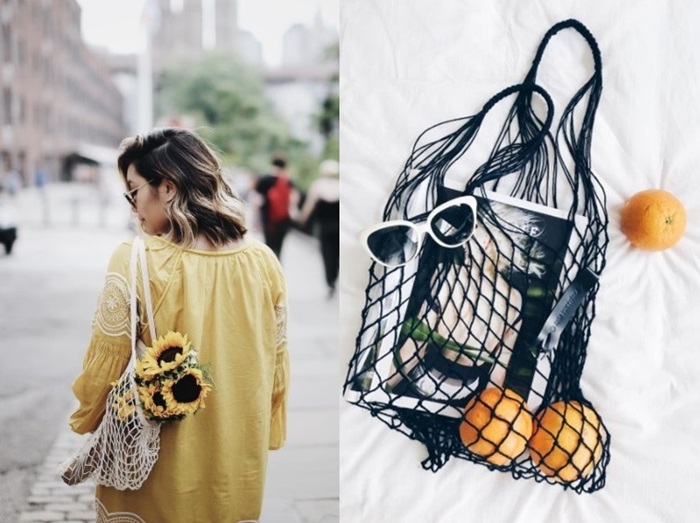 500円で購入可能!今海外で大流行している「ネットバッグ」がオシャレ