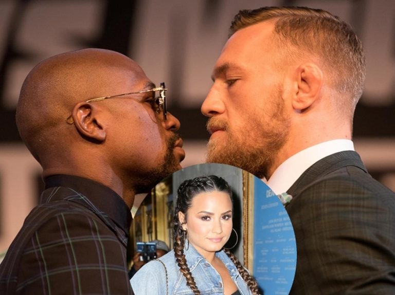 デミ・ロヴァート、世界が注目する世紀の試合で国歌斉唱