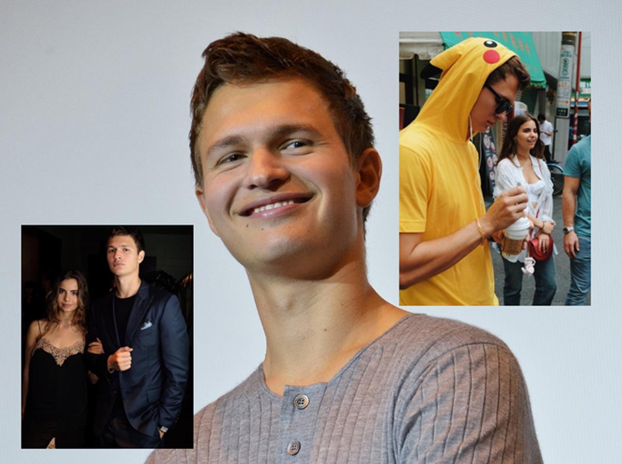 カップルで来日中アンセル・エルゴート、秋葉原でポケモングッズ爆買い