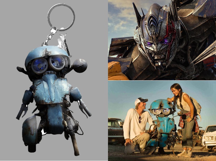 映画『トランスフォーマー/最後の騎士王』の新キャラ3Dキーチェーンをプレゼント