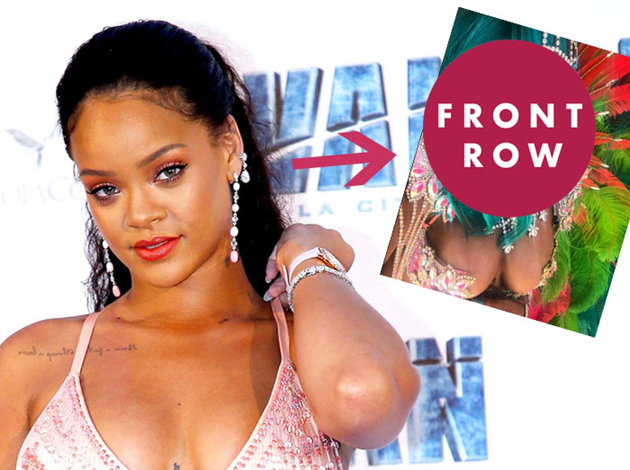 まるで日本発のあのキャラクター!リアーナが今まで挑戦したことのない髪色に大変身