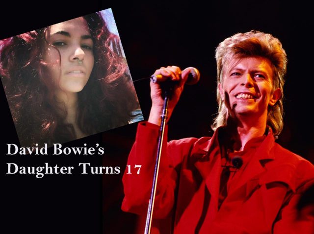 じつは元祖イクメンだった！故デヴィッド・ボウイの17歳娘が美しく成長中