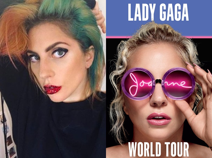 レディー・ガガ、8月スタートのワールドツアーに向けてカラフルヘアに