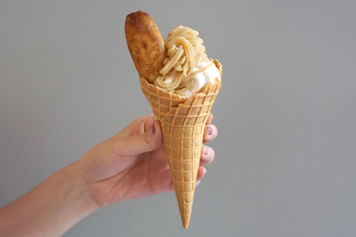 恋を呼ぶ!?おおふくまめ×わかさいも「白あん恋ソフト」が登場