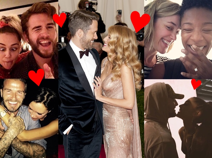 今日は「I Love Youの日」！幸せあふれるセレブのラヴラヴ写真20選