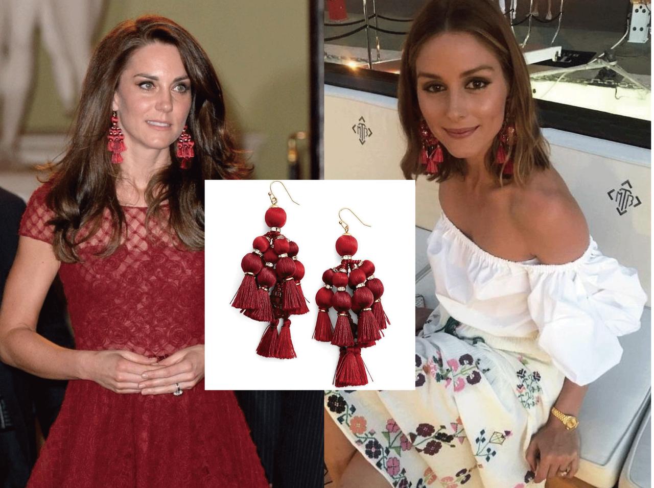 おしゃれセレブやキャサリン妃がお手本！今注目のタッセル・ピアス