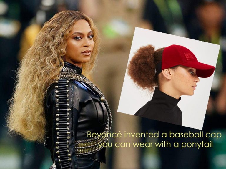 おだんごヘアやポニーテールでもかぶれる!ビヨンセが画期的すぎる帽子を発表