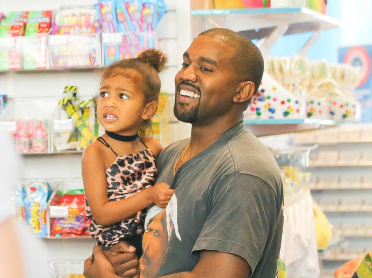 カニエ・ウェストの4歳の娘が告白、好きな曲はパパの曲