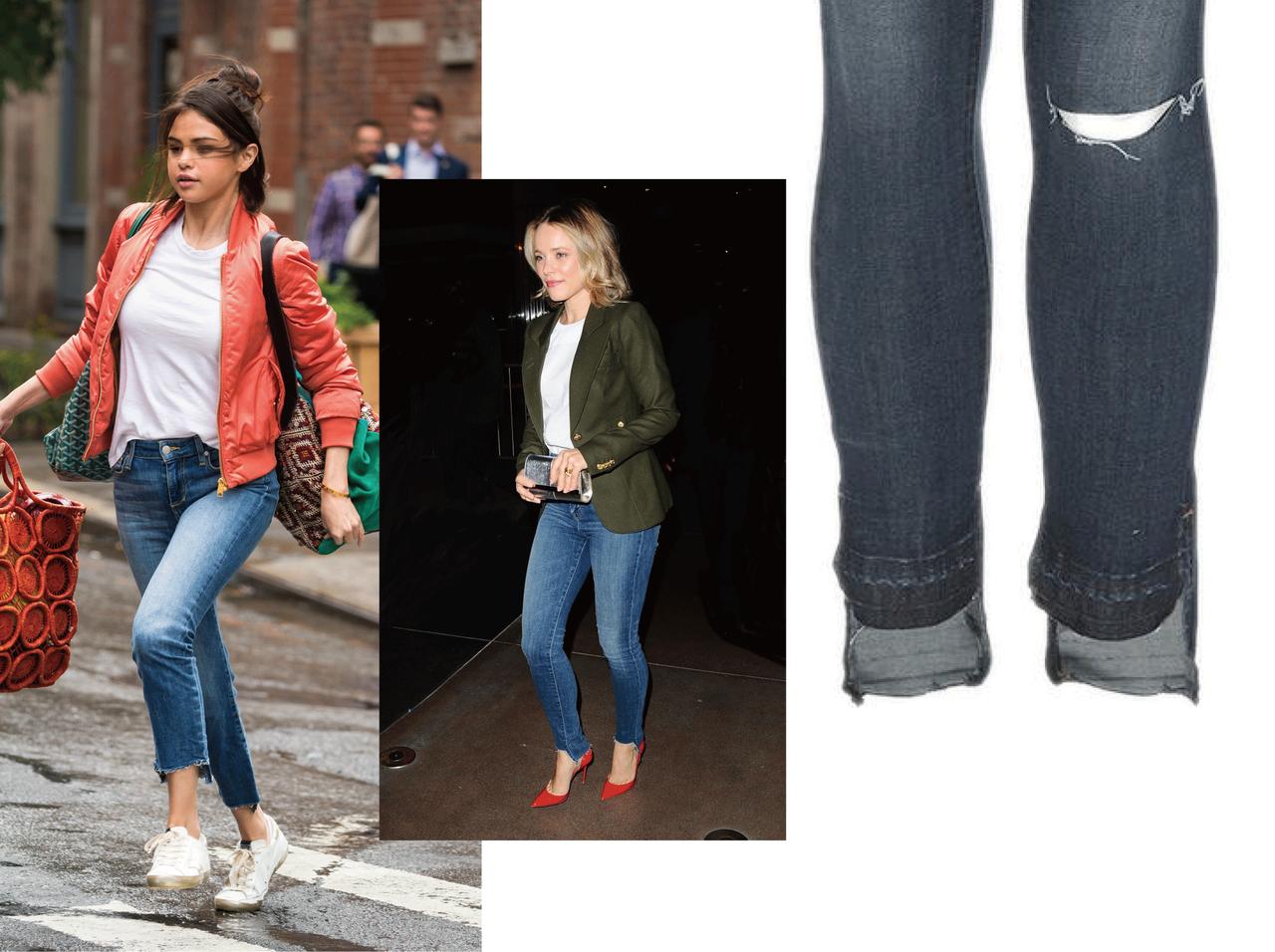 セレブがお手本！セレーナも愛用中の美脚効果バツグンのデニムはヘムライン！