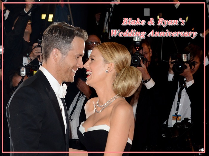 【本日結婚記念日】ライアン&ブレイク夫妻の美しすぎるレッドカーペット写真集