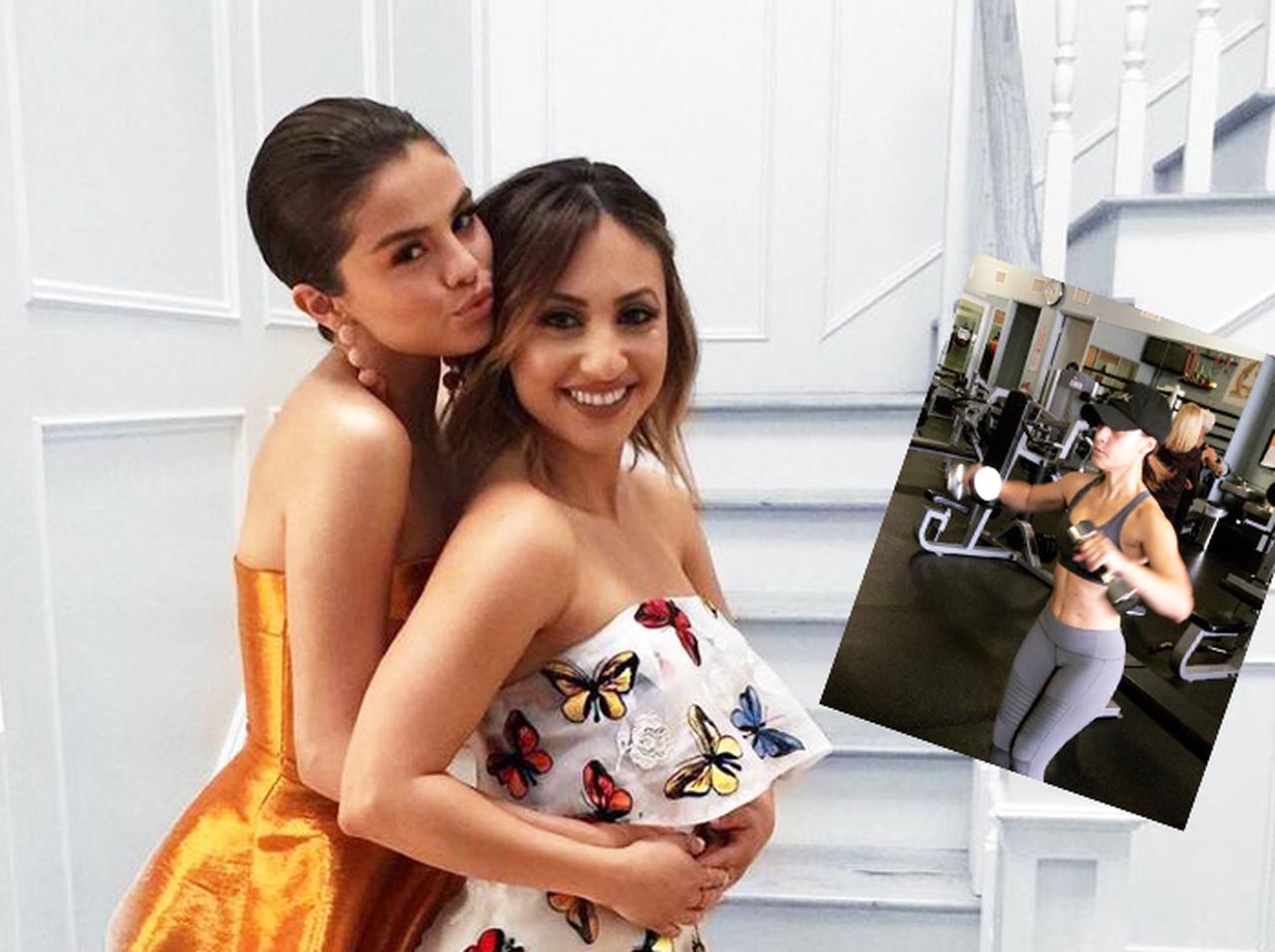 セレーナ・ゴメス腎臓移植のドナー女優フランシア・ライサ、ジムでの運動に復帰