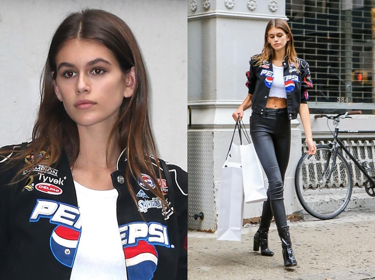 奇跡の16歳!スーパーモデル2世カイア・ガーバーのまさかの脚の長さ