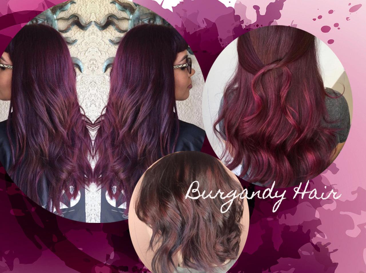 秋の定番トレンド色を今年は髪色でも！「バーガンディ・ヘア」が急増中
