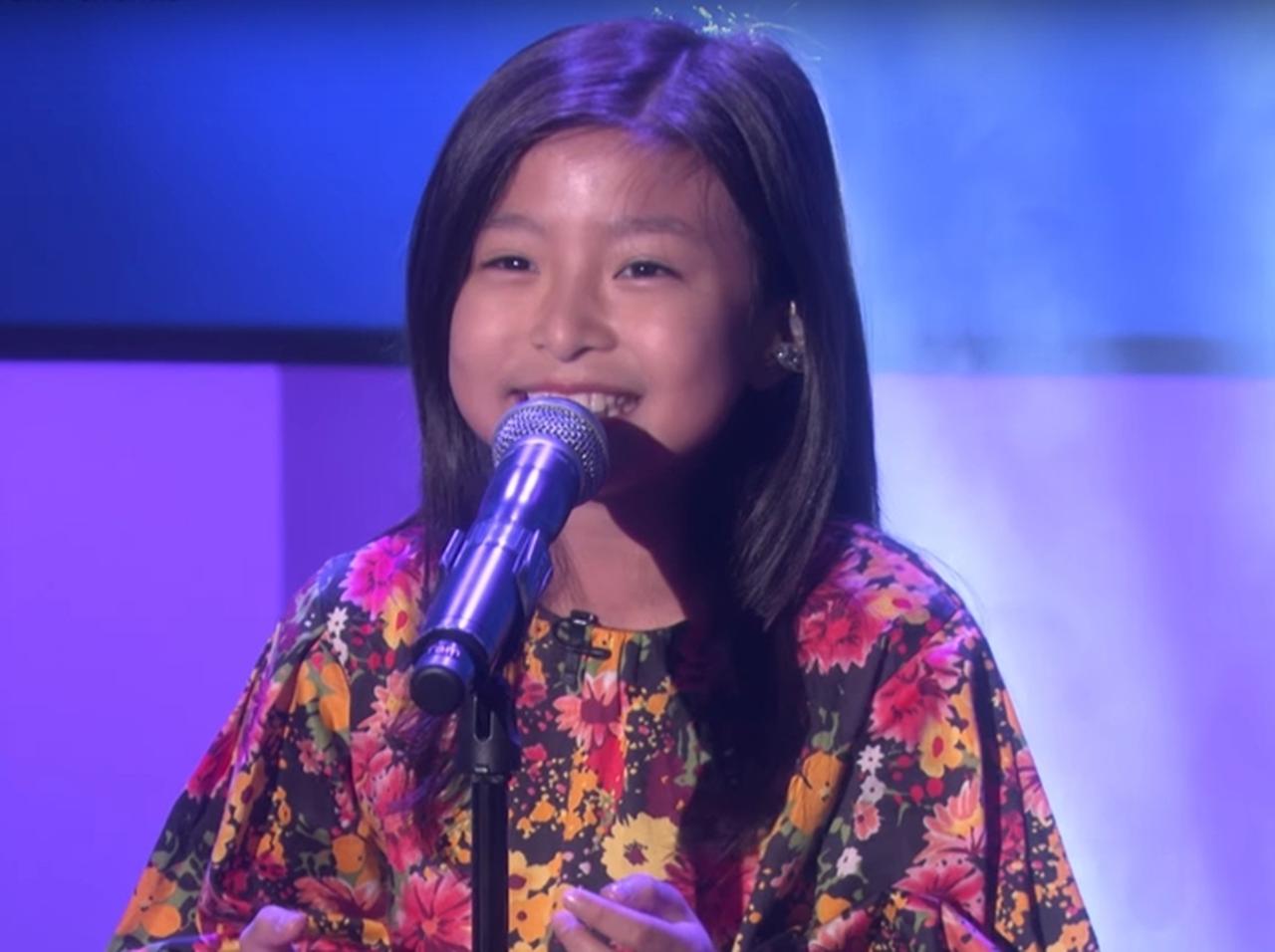 セリーヌ・タム、9歳とは思えない歌声でモアナの主題歌を熱唱し、司会者驚愕