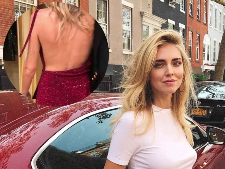 ファッショニスタのキアラ・フェラーニ、レッドカーペットでなんと肩紐がプチン