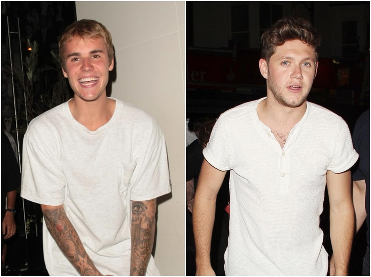 ジャスティン・ビーバーと1Dナイル・ホーランの再会にファン歓喜