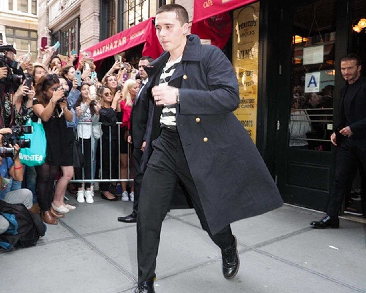 【写真アリ】ベッカム家長男ベッカムが、長髪から坊主頭にイメチェン！