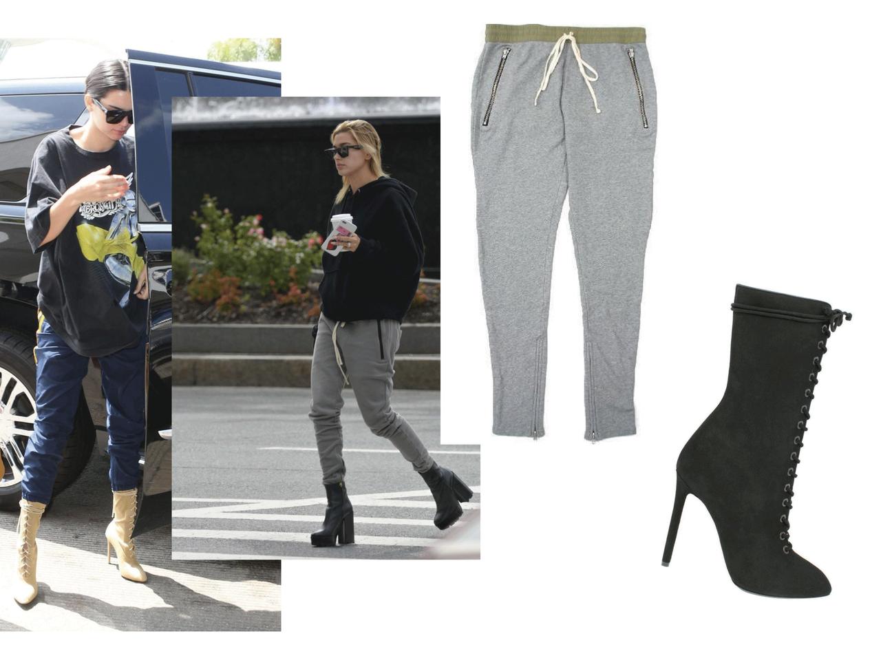 【セレブがお手本】“ジャージ×ヒール”の異テイストMIXが、秋の新トレンド！