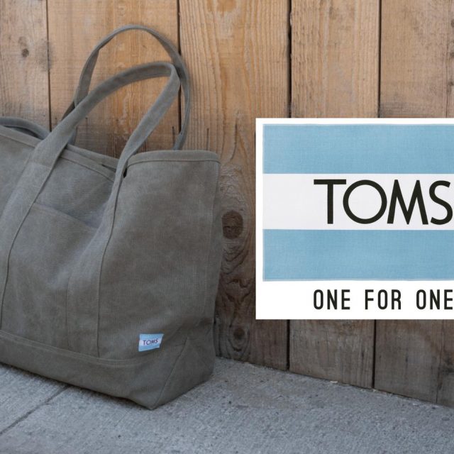 セレブ愛用ブランドTOMS（トムス）より、新作トートバッグをプレゼント！