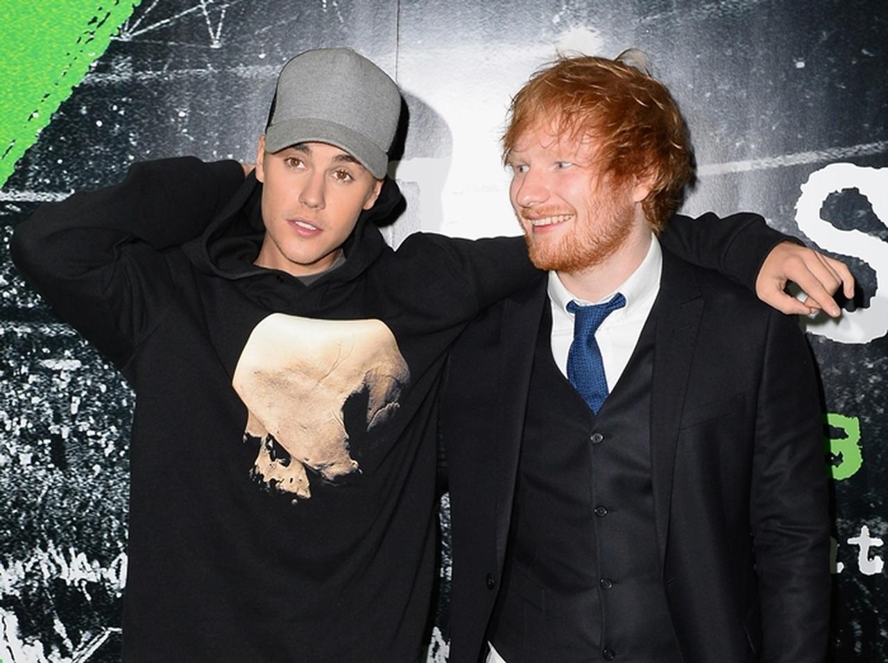 ジャスティン・ビーバーがエド・シーランに無茶ぶり!? 発端は来日時のあの出来事