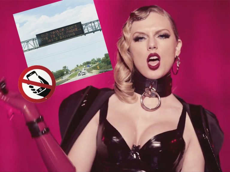 テイラー・スウィフトの話題曲の歌詞が交通事故防止にひと役買っている！