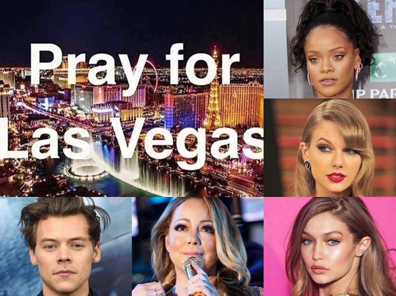 死者50人超、負傷者500人以上 米ラスベガス音楽祭での銃乱射事件にセレブが反応