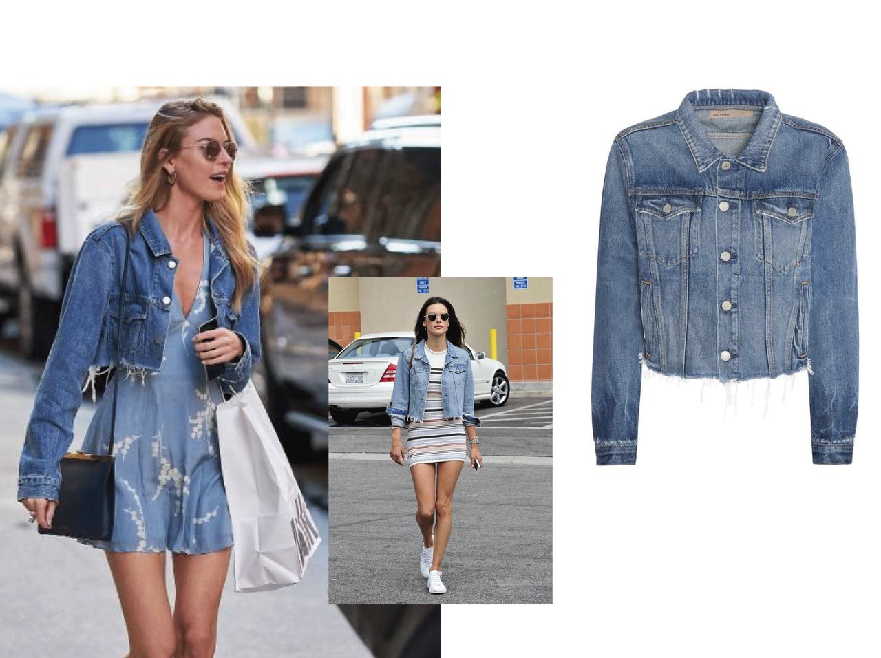 セレブがお手本!秋に人気のGジャンに“リップドGジャン”が新加入!