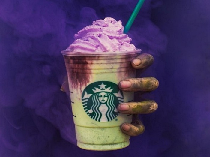 スタバの期間限定、不気味な「ゾンビフラペチーノ」の意外な味は？