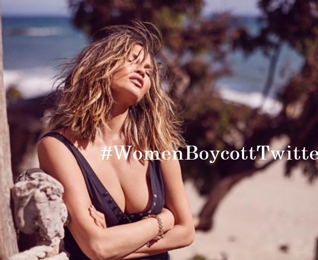 トレンドハッシュタグ「#WomenBoycottTwitter」に賛同したモデルに「ビッチ消えろ」