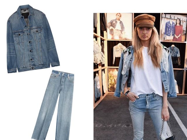 リアーナやカイリーも！今年セレブはみんなGジャン+デニムのデニムONデニム