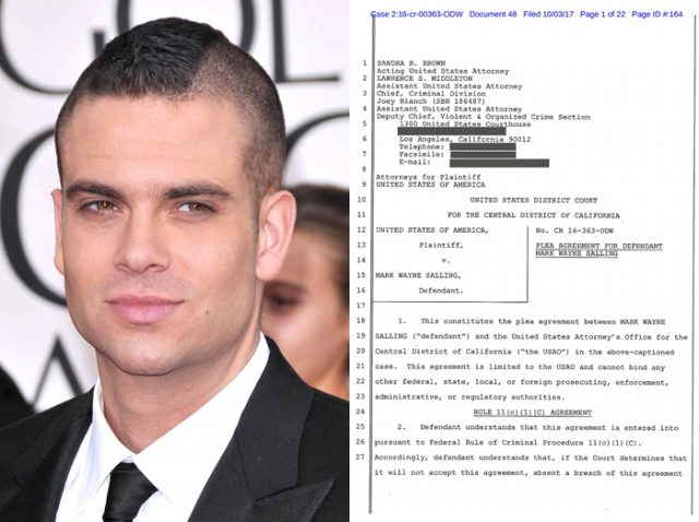 『グリー』パック役の人気俳優マーク・サリング、児童ポルノ所持認める