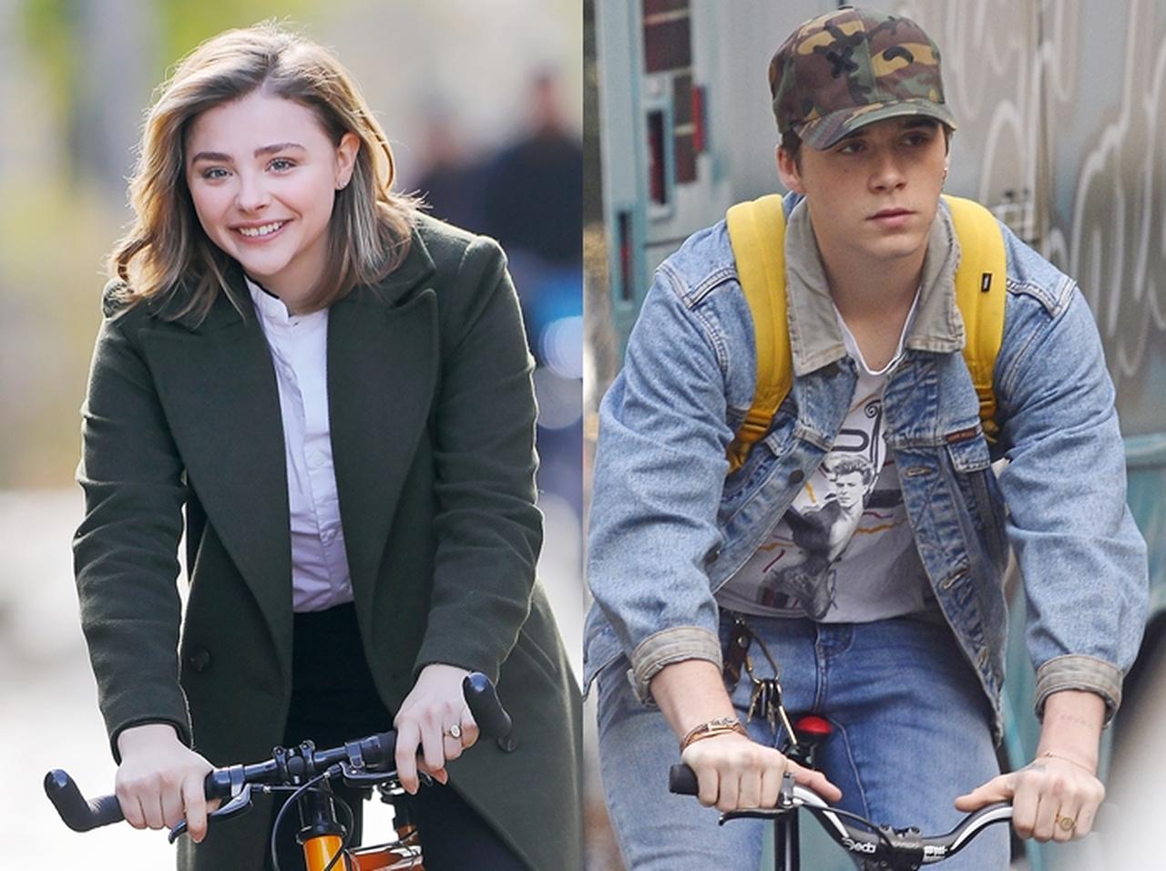 クロエ・モレッツ&ブルックリン・ベッカムの薬指にお揃いの指輪がキラリ