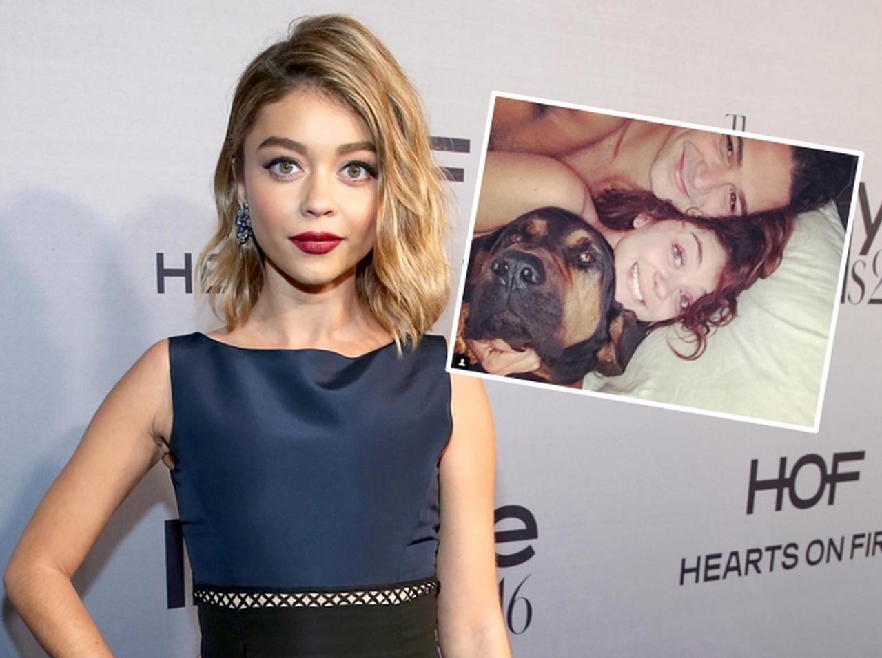 女優サラ・ハイランド、ベッドインを思わせる「ラブラブ写真」を公開して批判殺到