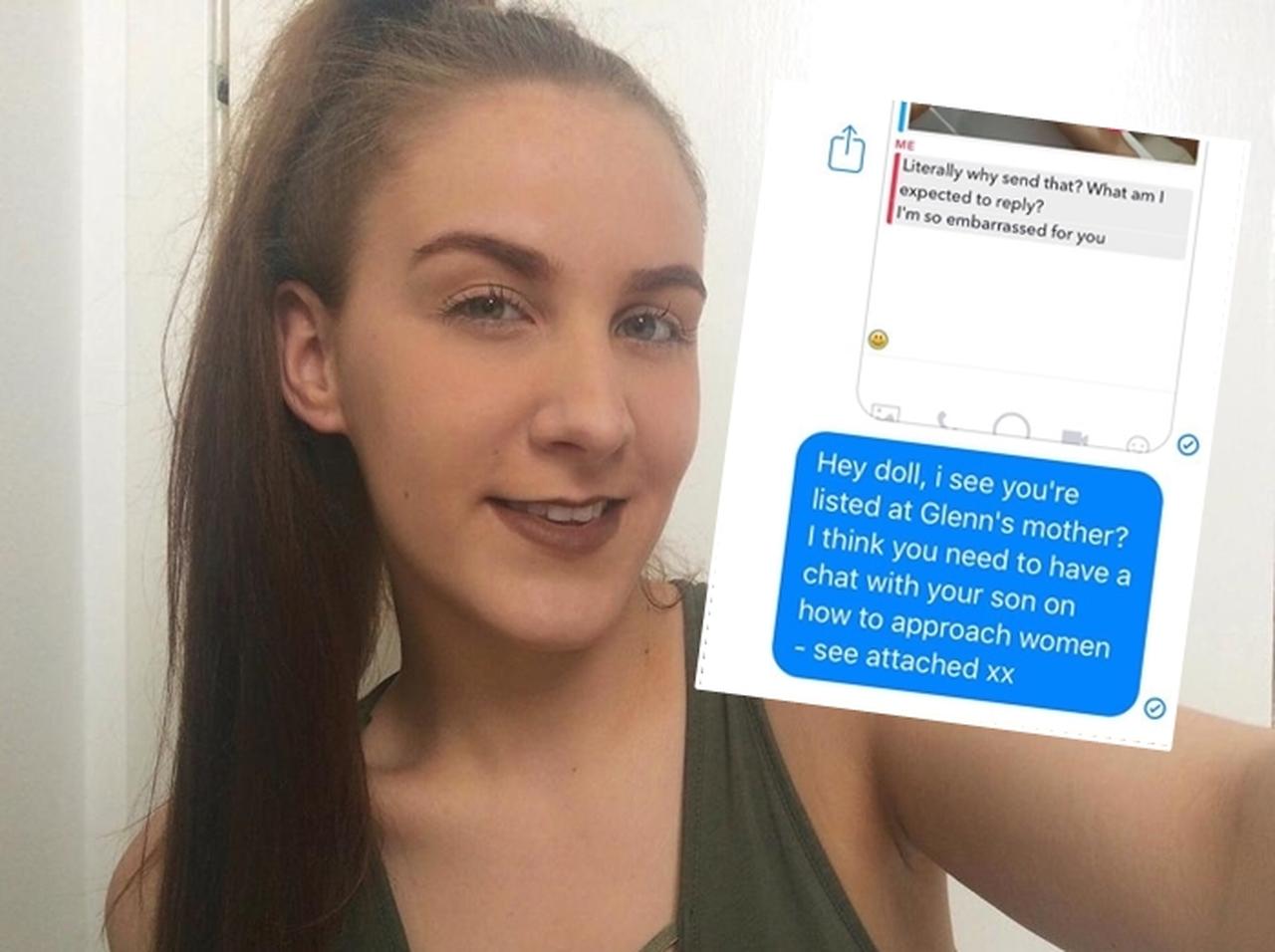 男性から「裸の写真」を送りつけられた女性、相手の母親にチクッて仕返し