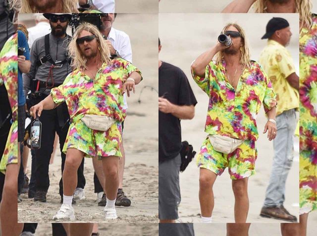 48歳オスカー俳優マシュー・マコノヒ―、パンチの効いた「チャラおじさん」に変身