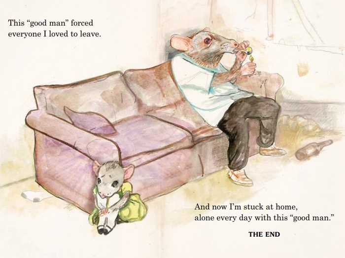 「“いい人”はお姉ちゃんを殴りました」子供が書いた絵本が伝えたい残酷な現実