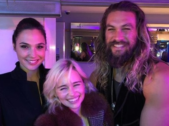 『ジャスティス・リーグ』×『ゲーム・オブ・スローンズ』、奇跡の3ショット