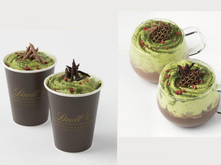 スイスの有名チョコ、リンツからクリスマス気分な抹茶ホットチョコレートが限定発売
