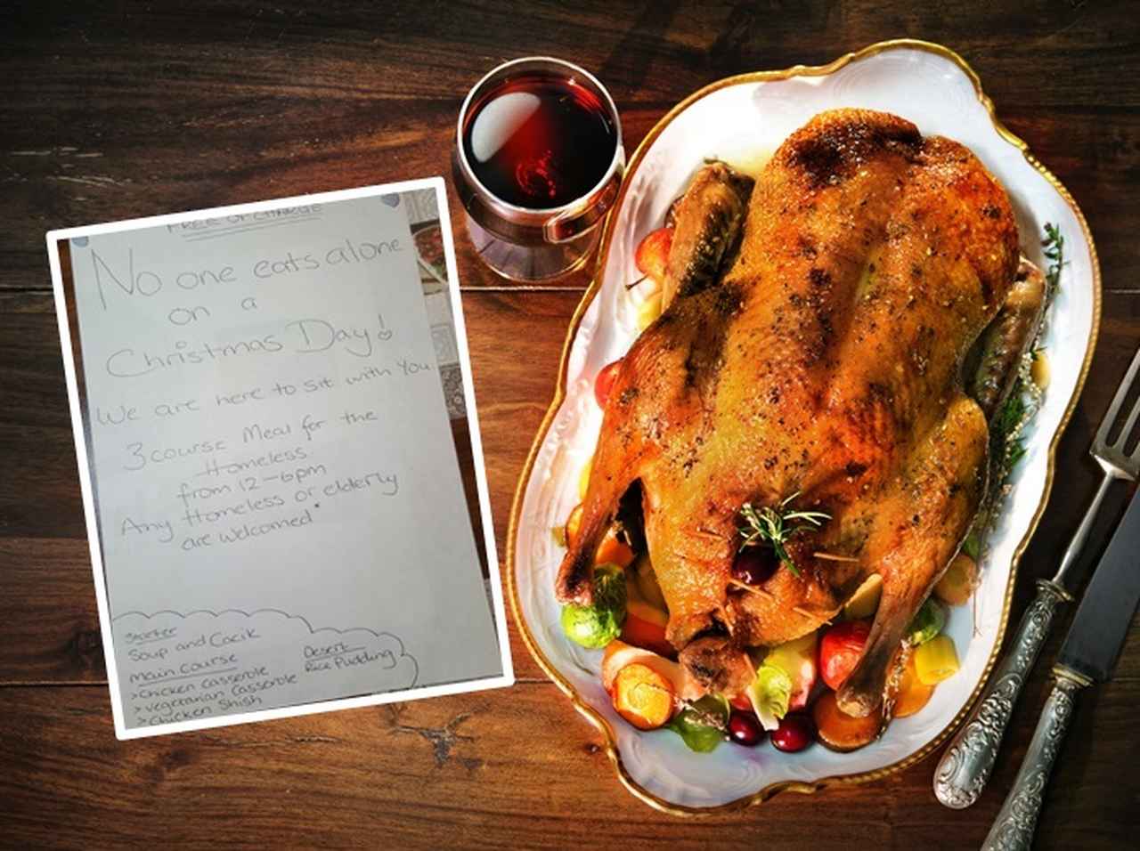 「ひとりぼっちはダメです」あるお店がクリスマスに見せた太っ腹の優しさ