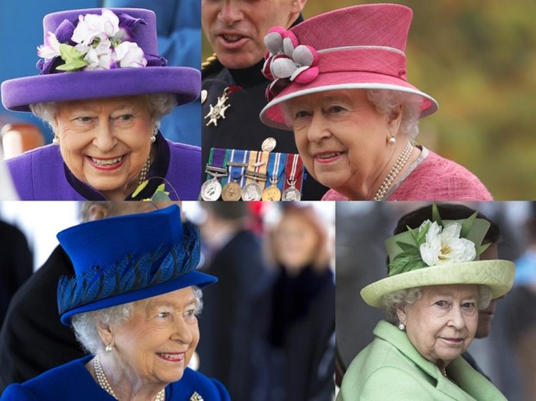 今年エリザベス女王の頭を彩った数々の美しき帽子コレクション
