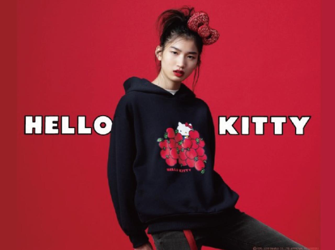 ハローキティとジーユーのコラボレーションが実現!