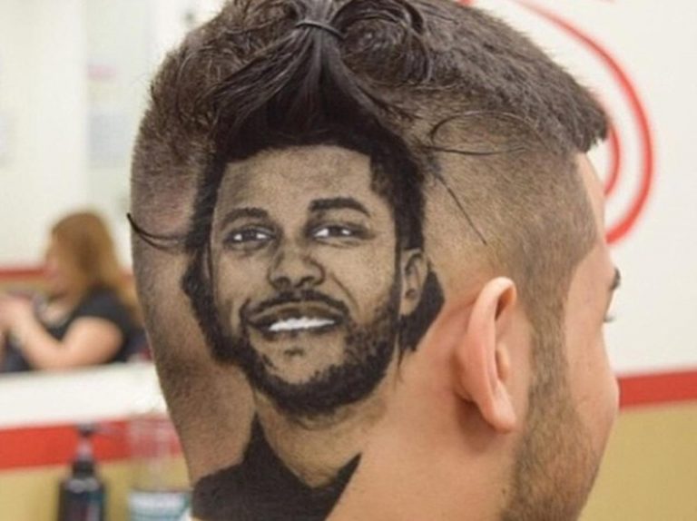 美容師がバリカンで頭に描く「髪アート」がヤバすぎる