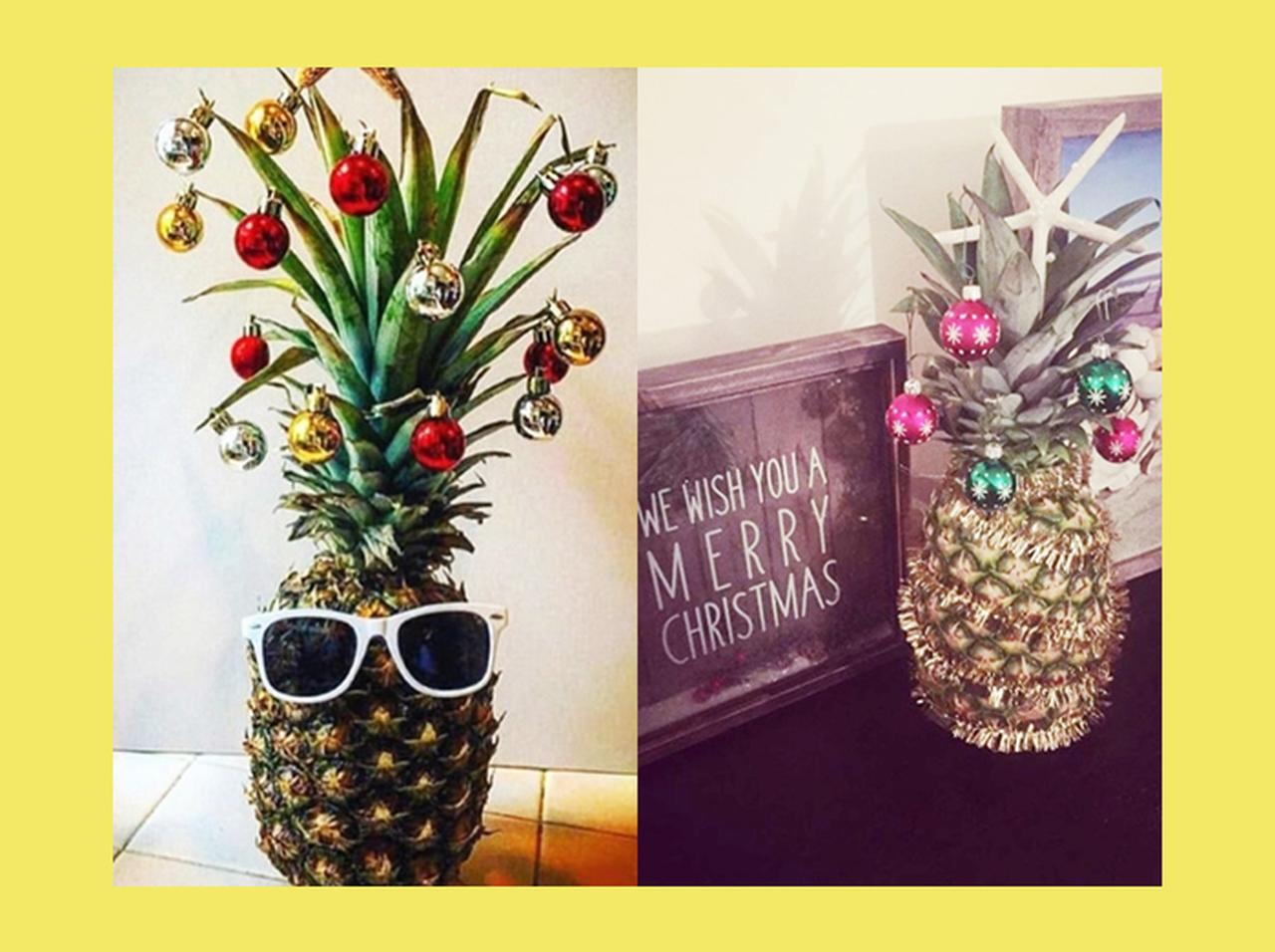 クリスマスなのに南国気分が味わえる「パイナップル・ツリー」はいかが?